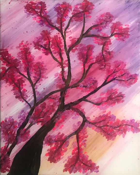 Pink blossoms